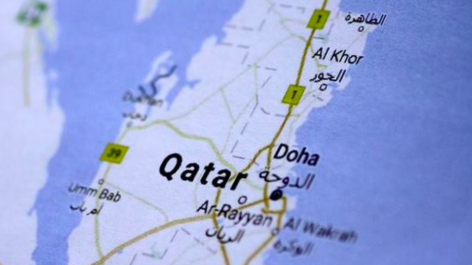 a-map-of-qatar